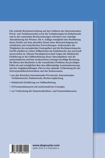 Produktbild: &Uuml;bungen in Internationalem Privatrecht und Rechtsvergleichung