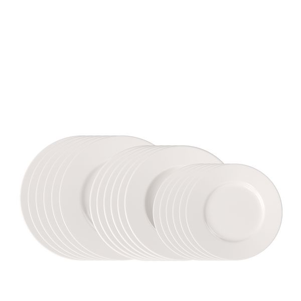 Produktbild: Villeroy & Boch Basic White Starter Set 18tlg.