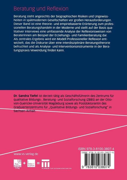 Produktbild: Beratung und Reflexion