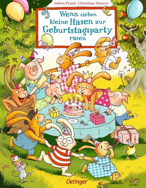 Produktbild: Wenn sieben kleine Hasen zur Geburtstagsparty rasen