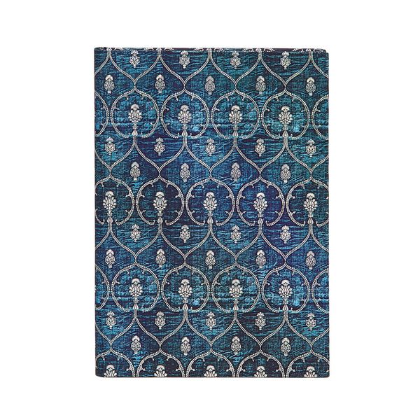 Produktbild: Hardcover Notizbuch Samtblau, Midi, Liniert