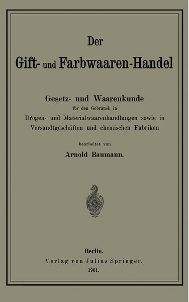 Produktbild: Der Gift- und Farbwaaren-Handel