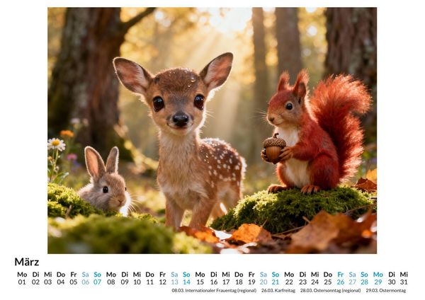 Produktbild: Waldtiere f&uuml;r Kinder