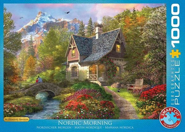 Eurographics 6000-0966 - Nordischer Morgen von Dominic Davison , Puzzle, 1.000 Teile