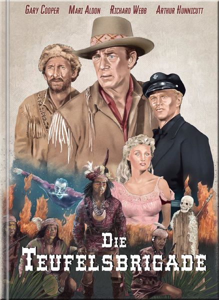 Produktbild: Die Teufelsbrigade - Limited Mediabook (Kinofassung in HD neu abgetastet, Blu-ray+DVD+Booklet)