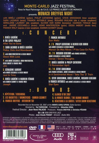 Produktbild: Monte Carlo Jazz-Festival - Monaco Dreyfus Night