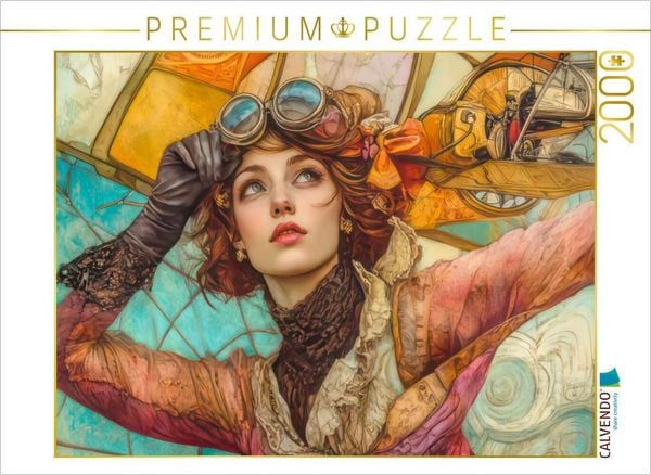 Produktbild: CALVENDO Puzzle Die Jugendstilzeit | 2000 Teile Lege-Gr&ouml;&szlig;e 90x67cm Foto-Puzzle f&uuml;r gl&uuml;ckliche Stunden