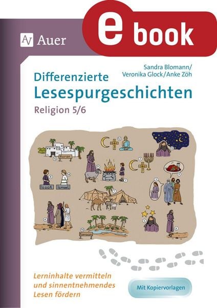 Produktbild: Differenzierte Lesespurgeschichten Religion 5-6