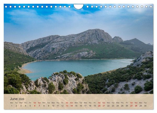 Produktbild: Mallorca - Pearl of the Mediterranean Sea (Wall Calendar 2026 DIN A4 landscape), CALVENDO 12 Month Wall Calendar