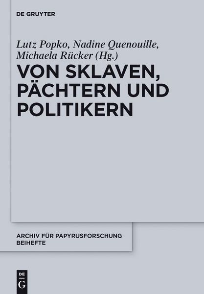 Produktbild: Von Sklaven, P&auml;chtern und Politikern