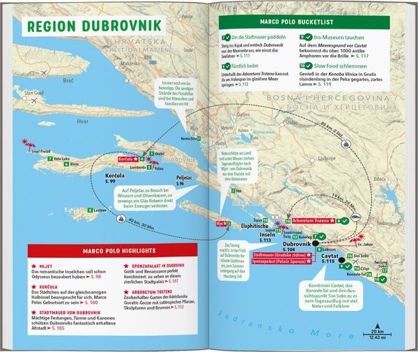 Produktbild: MARCO POLO Reisef&uuml;hrer Kroatische K&uuml;ste Dalmatien