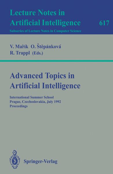 Produktbild: Advanced Topics in Artificial Intelligence
