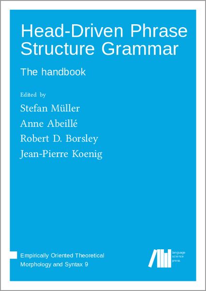 Produktbild: Head-&shy;Driven Phrase Structure Grammar