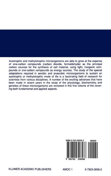 Produktbild: Autotrophic Microbiology and One-Carbon Metabolism