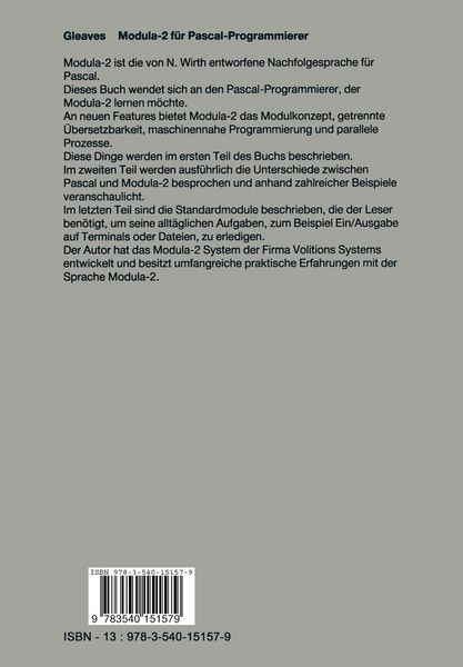 Produktbild: Modula-2