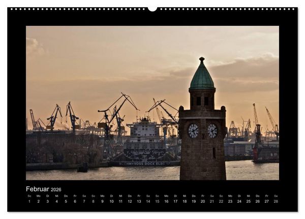 Produktbild: Hamburg - Impressionen (Wandkalender 2026 DIN A2 quer), CALVENDO Monatskalender