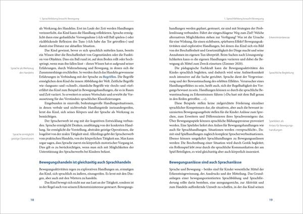 Produktbild: Handbuch Sprache und Bewegung
