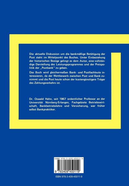 Produktbild: Die Postbank