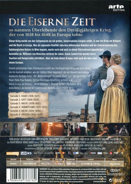 Produktbild: Die eiserne Zeit - Leben und Sterben im Drei&szlig;igj&auml;hrigen Krieg (1618-1648) [2 DVDs]