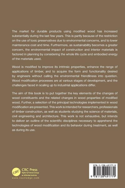 Produktbild: Wood Modification Technologies