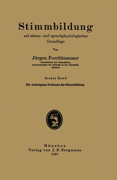 Produktbild: Stimmbildung auf stimm- und sprachphysiologischer Grundlage