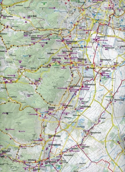 Produktbild: Burgenland - Wiener Becken 1: 100 000