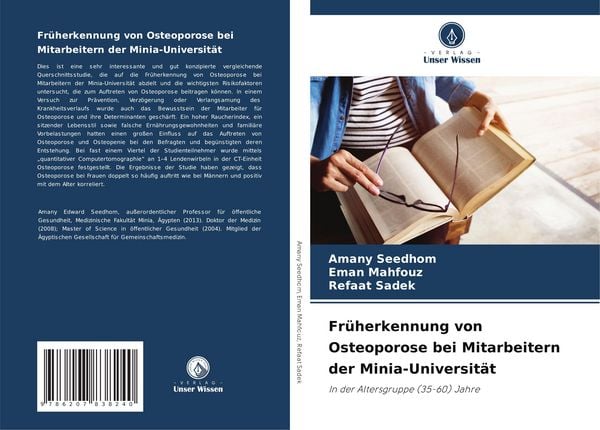 Produktbild: Fr&uuml;herkennung von Osteoporose bei Mitarbeitern der Minia-Universit&auml;t