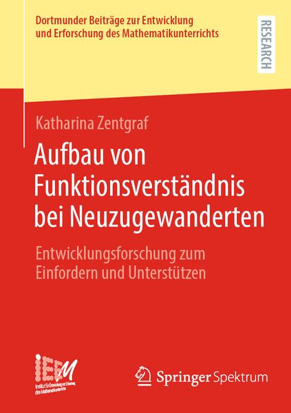 Aufbau von Funktionsverständnis bei Neuzugewanderten, Taschenbuch von Katharina Zentgraf, Springer Fachmedien Wiesbaden GmbH, 9783658501785