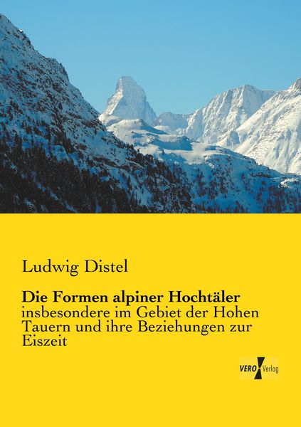 Produktbild: Die Formen alpiner Hocht&auml;ler