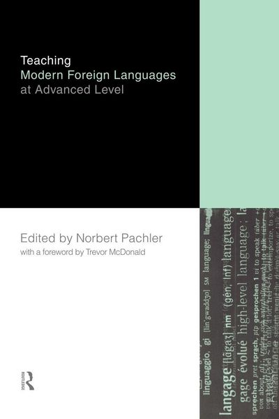 Produktbild: Teaching Modern Foreign Languages at Advanced Level