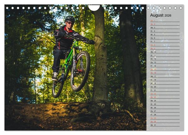 Produktbild: Mountainbike Action (Wandkalender 2026 DIN A4 quer), CALVENDO Monatskalender