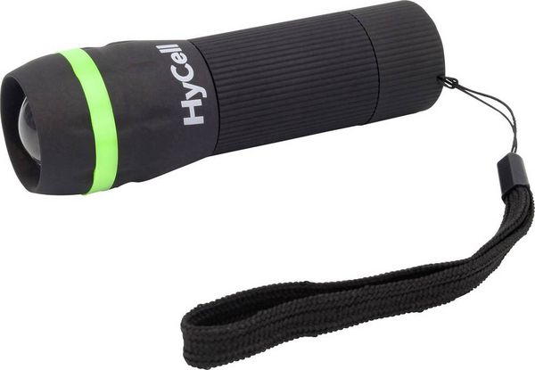 Produktbild: HyCell Zoom-Flashlight 1600-0108-1 LED Taschenlampe batteriebetrieben 55lm 14h
