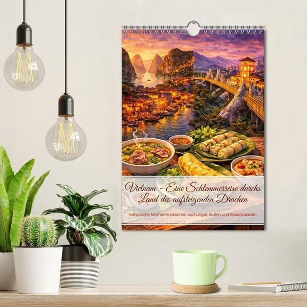 Produktbild: Vietnam - Eine Schlemmerreise durchs Land des aufsteigenden Drachen (Wandkalender 2027 DIN A4 hoch), CALVENDO Monatskalender