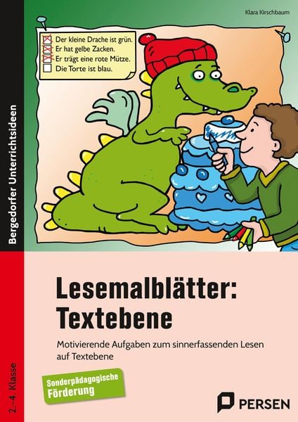 Produktbild: Lesemalbl&auml;tter: Textebene