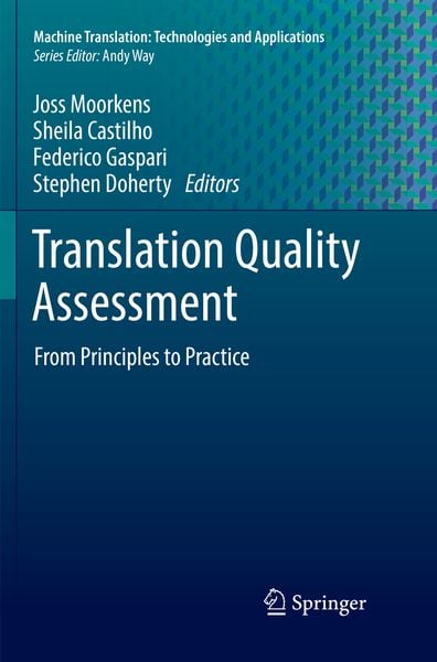 Produktbild: Translation Quality Assessment
