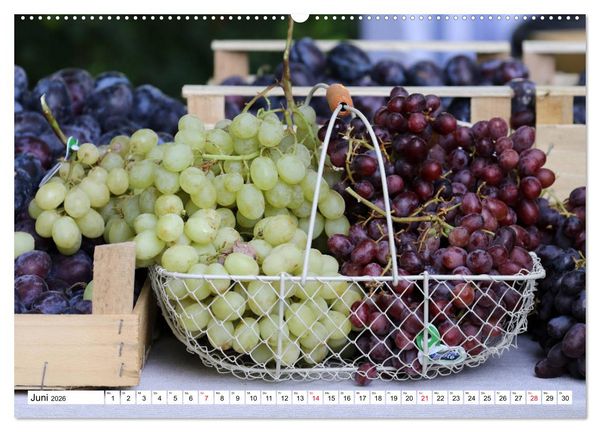 Produktbild: Frisches Obst und Gem&uuml;se (hochwertiger Premium Wandkalender 2026 DIN A2 quer), Kunstdruck in Hochglanz