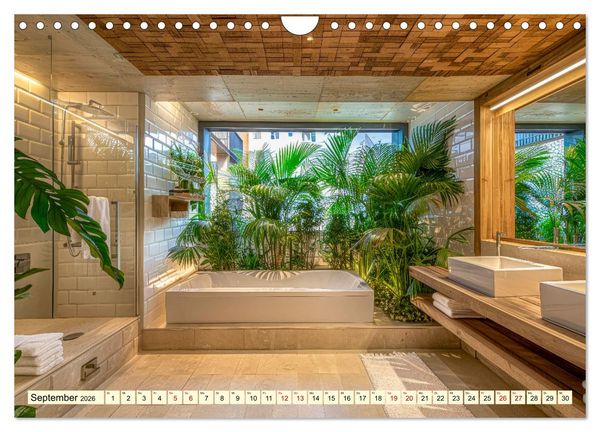 Produktbild: Biophilic Design - Verbundenheit mit der Natur (Wandkalender 2026 DIN A4 quer), CALVENDO Monatskalender