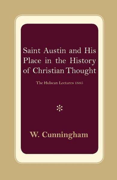 Produktbild: S. Austin and His Place in the History of Christian Thought