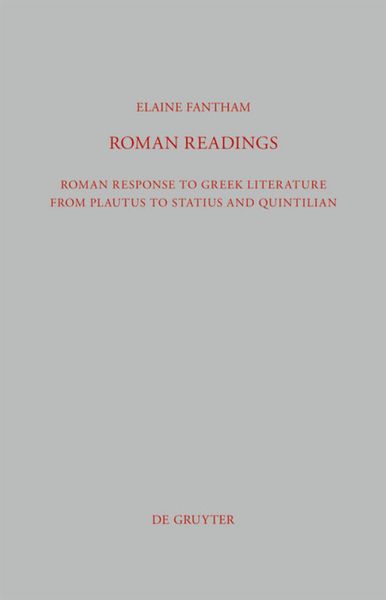 Produktbild: Roman Readings