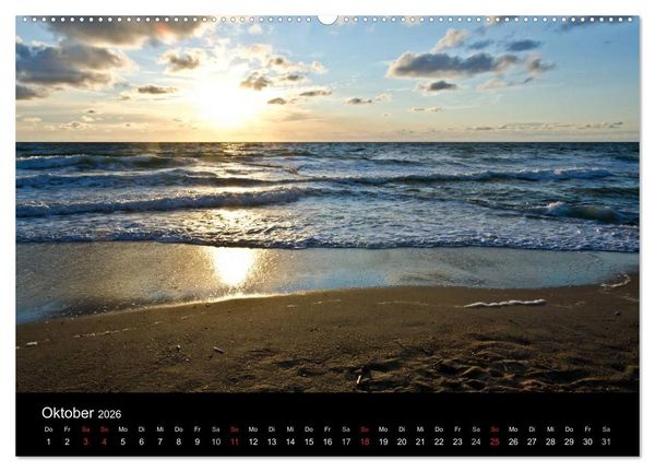 Produktbild: Meer und K&uuml;ste (hochwertiger Premium Wandkalender 2026 DIN A2 quer), Kunstdruck in Hochglanz