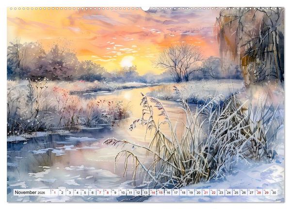 Produktbild: Havelland Flair - Immer in Flussn&auml;he (Wandkalender 2026 DIN A2 quer), CALVENDO Monatskalender