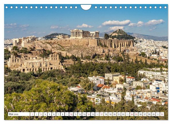 Produktbild: Griechenland - Athen (Wandkalender 2026 DIN A4 quer), CALVENDO Monatskalender