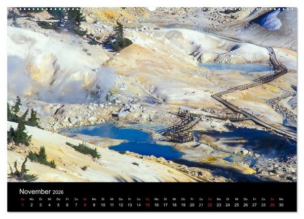 Produktbild: KALIFORNIEN (hochwertiger Premium Wandkalender 2026 DIN A2 quer), Kunstdruck in Hochglanz