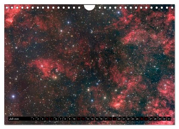 Produktbild: Deepsky 2026 (Wandkalender 2026 DIN A4 quer), CALVENDO Monatskalender