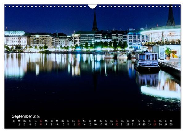 Produktbild: Charmantes Hamburg (Wandkalender 2026 DIN A3 quer), CALVENDO Monatskalender