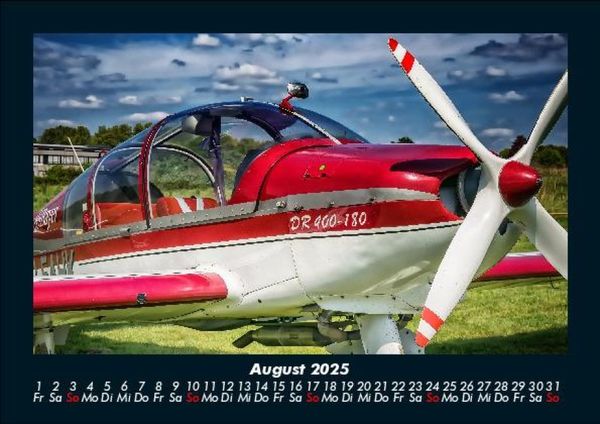 Produktbild: Flugzeuge 2025 Fotokalender DIN A5