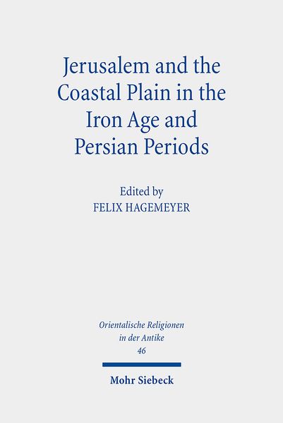 Produktbild: Jerusalem and the Coastal Plain in the Iron Age and Persian Periods