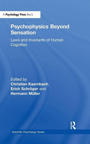 Produktbild: Psychophysics Beyond Sensation