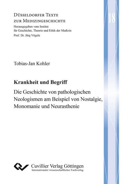 Produktbild: Krankheit und Begriff