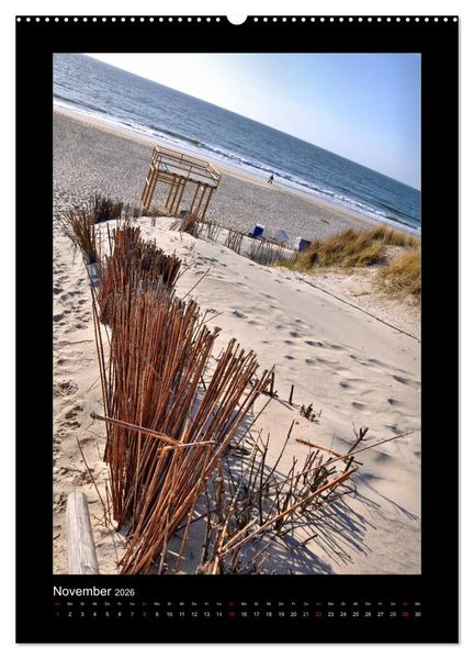 Produktbild: Sylt Impressionen (Wandkalender 2026 DIN A2 hoch), CALVENDO Monatskalender